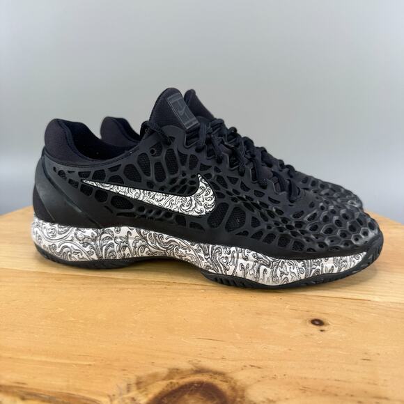 Nike Air Zoom Cage 3 HC 'Rococo Pattern' Mens Size 9 Tennis Shoes Rafa Nadal nby - Picture 1 of 9